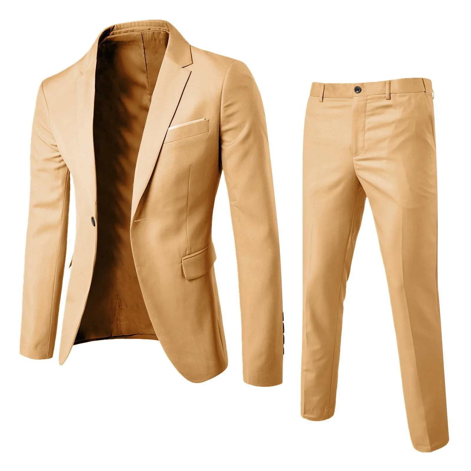 Suit Men's Business Suit Professional Dress Men's Two-piece Suit Slim Fit Best Man Groom Wedding Dress 2026 - Image 5