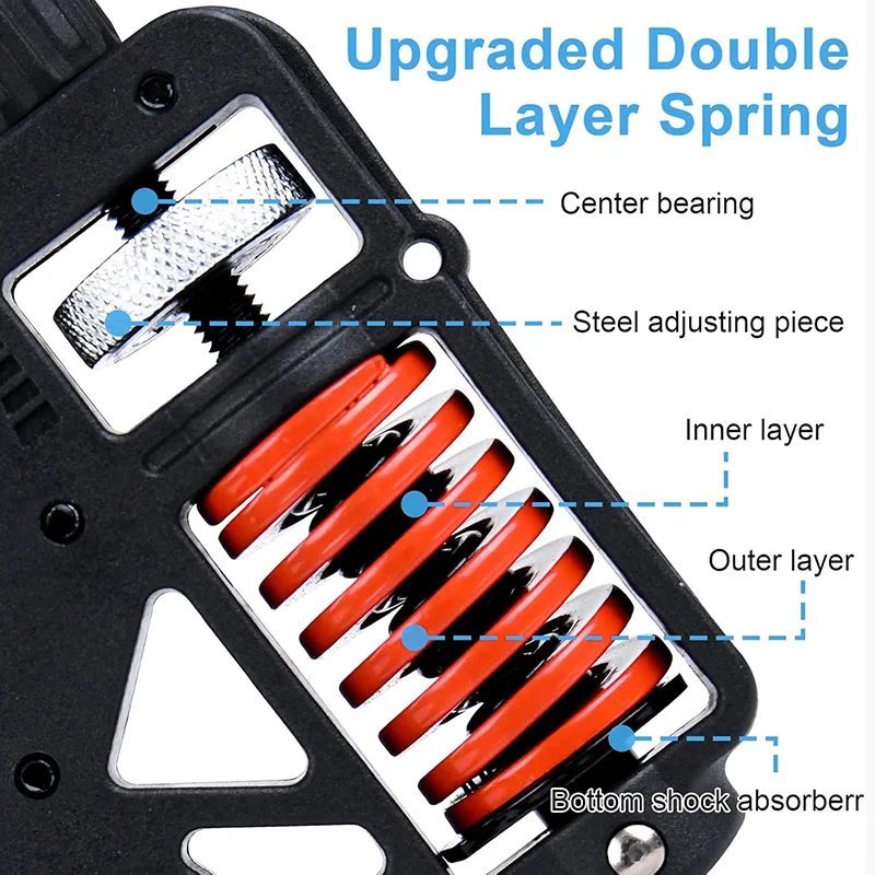 Uncountable Adjustable Grip Exerciser, Unisex Portable Heavy Duty Hand Exerciser, Finger Rehabilitation Training Equipment - Image 3