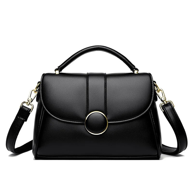 2025 High Quality PU Leather Women's Fashion Handbags Portable Large Capacity Ladies Tote and Crossbody Bags for Women - Image 4