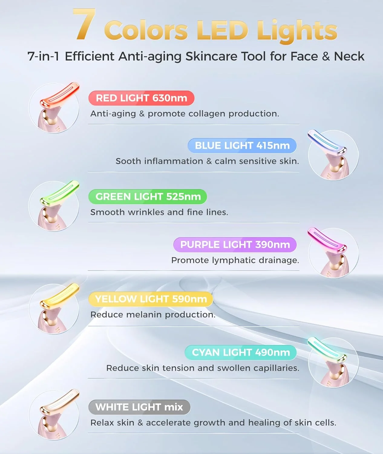 Home Use 2025 New Product Professional Face Lifting Massager Electric Beauty Device Neck and Facial Lifting Device - Image 3
