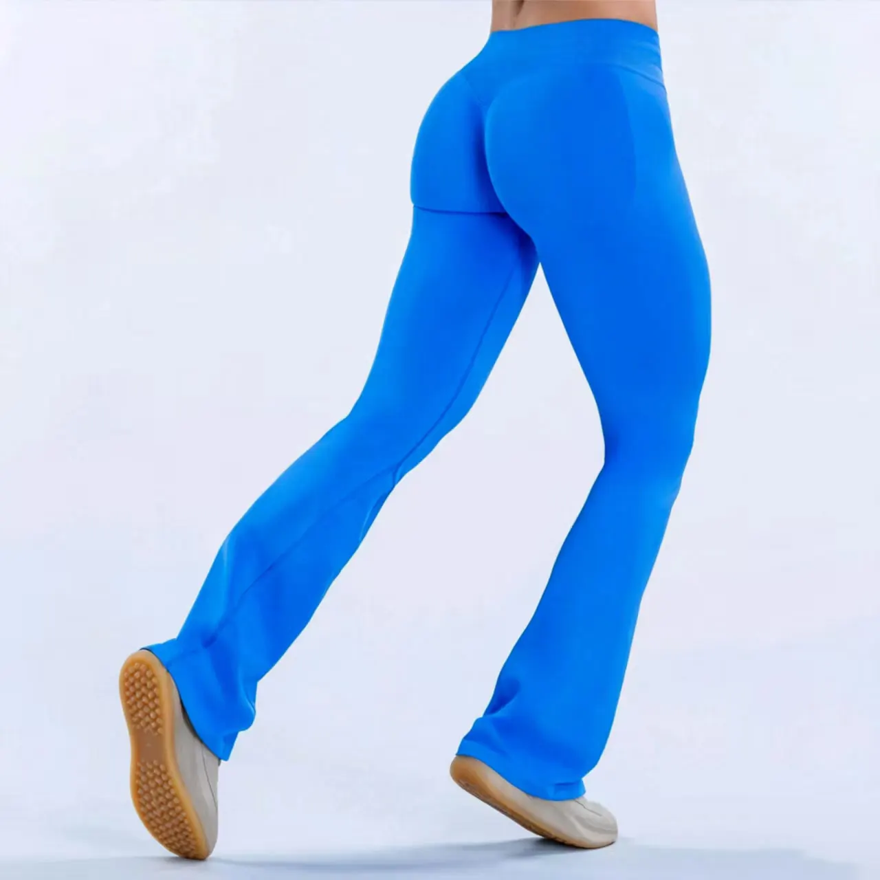 NCLAGEN Active Flares Women's Seamless Yoga Leggings Fitness Workout Gym Trousers Squat Proof Scrunch Butt Lifting Sports Pants - Image 4