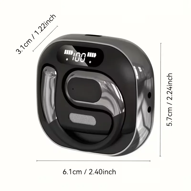 K02 AI Translation Earphones Digital Battery Display Hanging Ear Style Bluetooth Headsets for International Travel Communication - Image 6