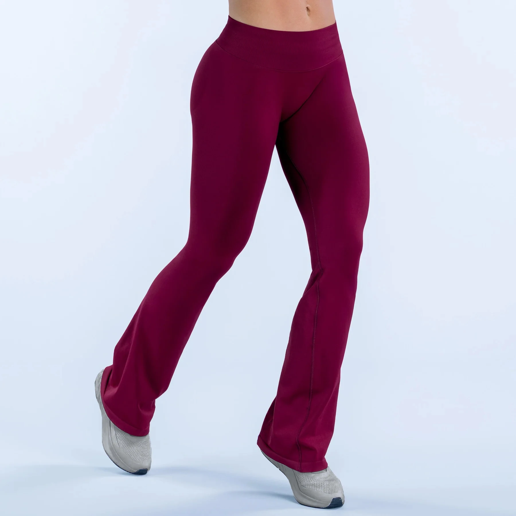 NCLAGEN Active Flares Women's Seamless Yoga Leggings Fitness Workout Gym Trousers Squat Proof Scrunch Butt Lifting Sports Pants - Image 3