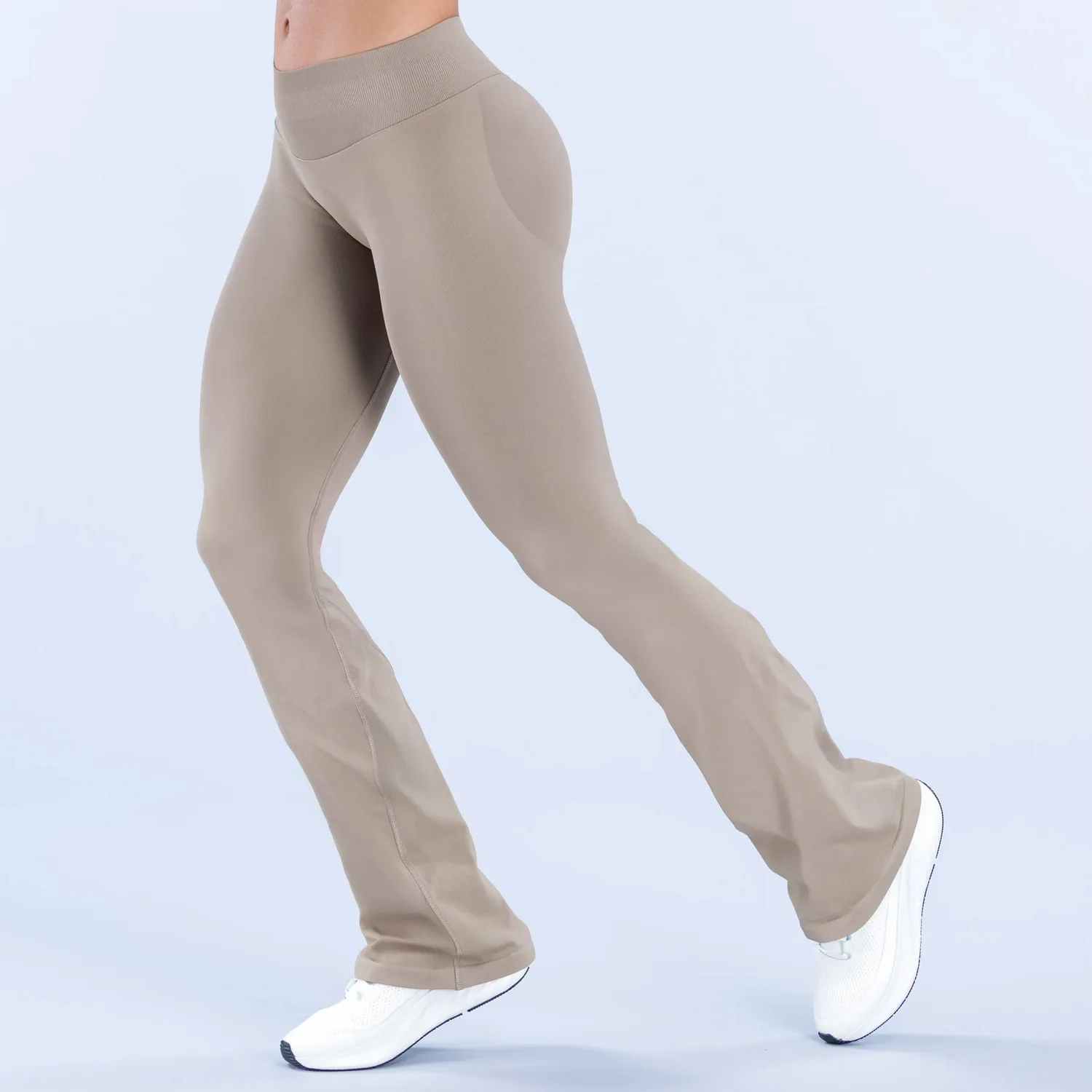NCLAGEN Active Flares Women's Seamless Yoga Leggings Fitness Workout Gym Trousers Squat Proof Scrunch Butt Lifting Sports Pants - Image 2