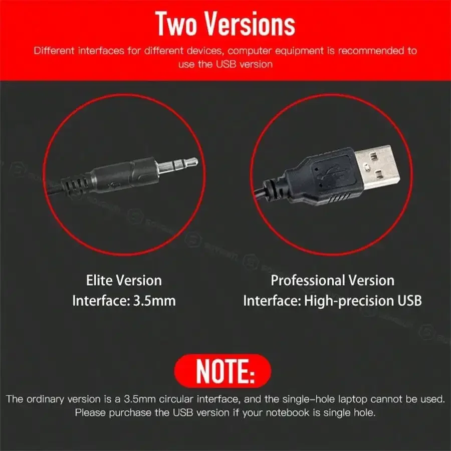 3.5mm or USB Professional Microphone Recording Singing Desktop Computer Games Microphone Omnidirectional Capacitive Microphone - Image 5