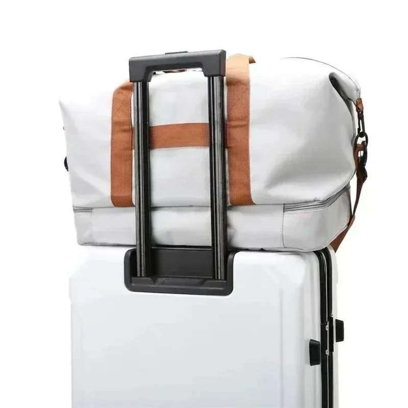 Large Capacity Travel Gym Bag Short-distance Luggage Portable Fitness Bags Shoulder Crossbody Handbags Men's Sports Waterproof B - Image 3